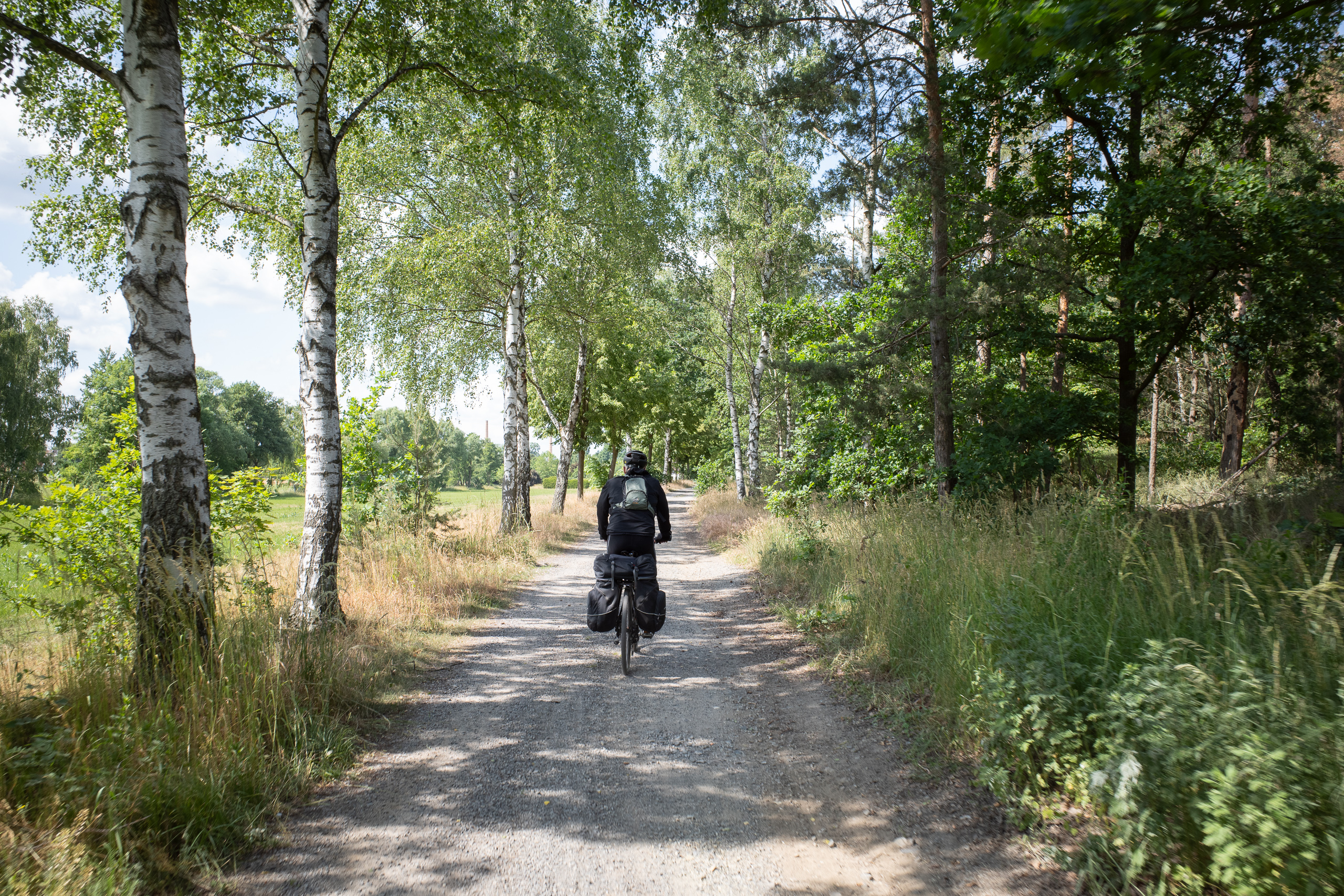 Weiterfahrt durch die brandenburgische Vorebene